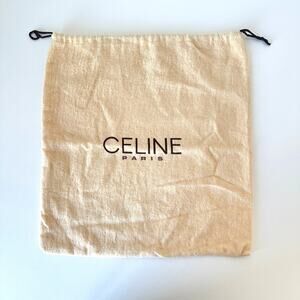 Celine Paris Drawstring Dust Bag 14" x 13"